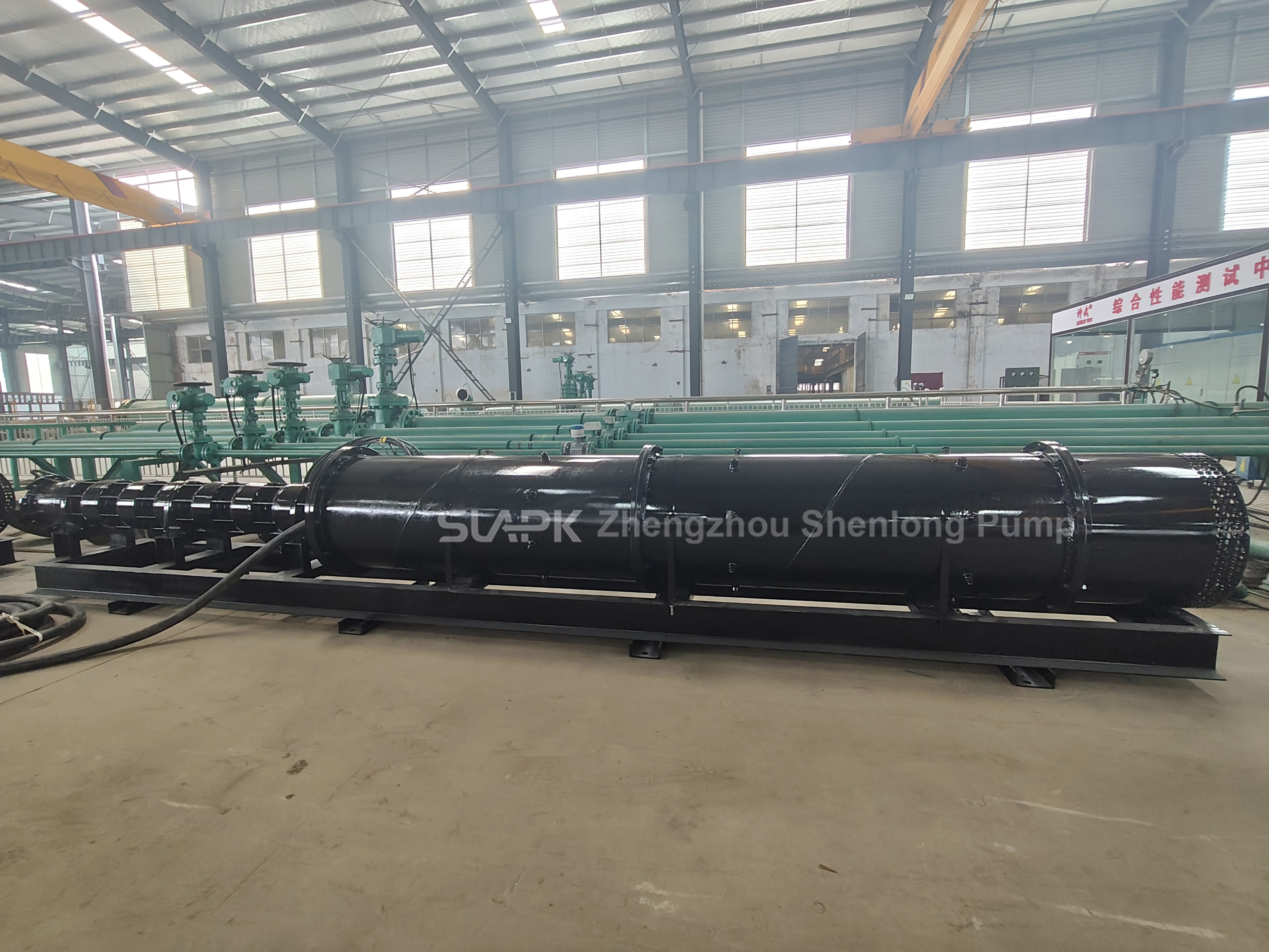 последний случай компании о Horizontal Submersible Well Pump with Cooling Jacket for Reservoir & Irrigation Applications in Southeast Asia