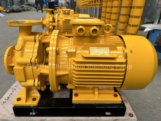 5.5kw 7.5kw 11kw 22kw ISW Horizontal Pipeline Centrifugal Pumps  For Long-distance Water Transportation