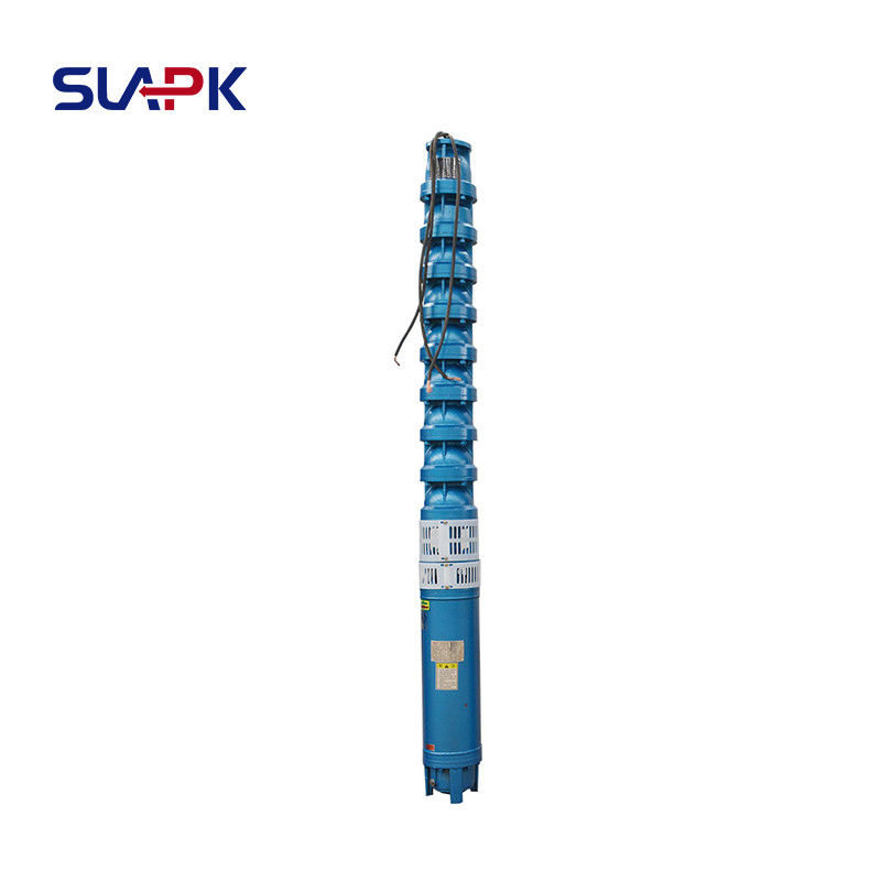 300QJ150-450/13 Глубокий скважина погружаемый насос с 450 м головой 150 м3/ч Поток и многоступенчатый центробежный дизайн