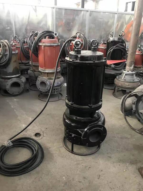 Слюнный подводный насос Тяжелый слюнный насос 380V 415V 440V Настройка напряжения Подходит для транспортировки абразивного слюна в тяжелой промышленности