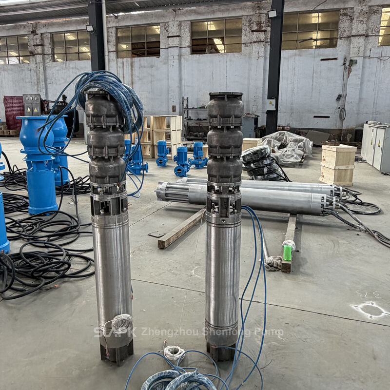 200QJH23-60-7.5KW SS304 Подводный насос из нержавеющей стали Подходит для транспортировки коррозионностойких жидкостей