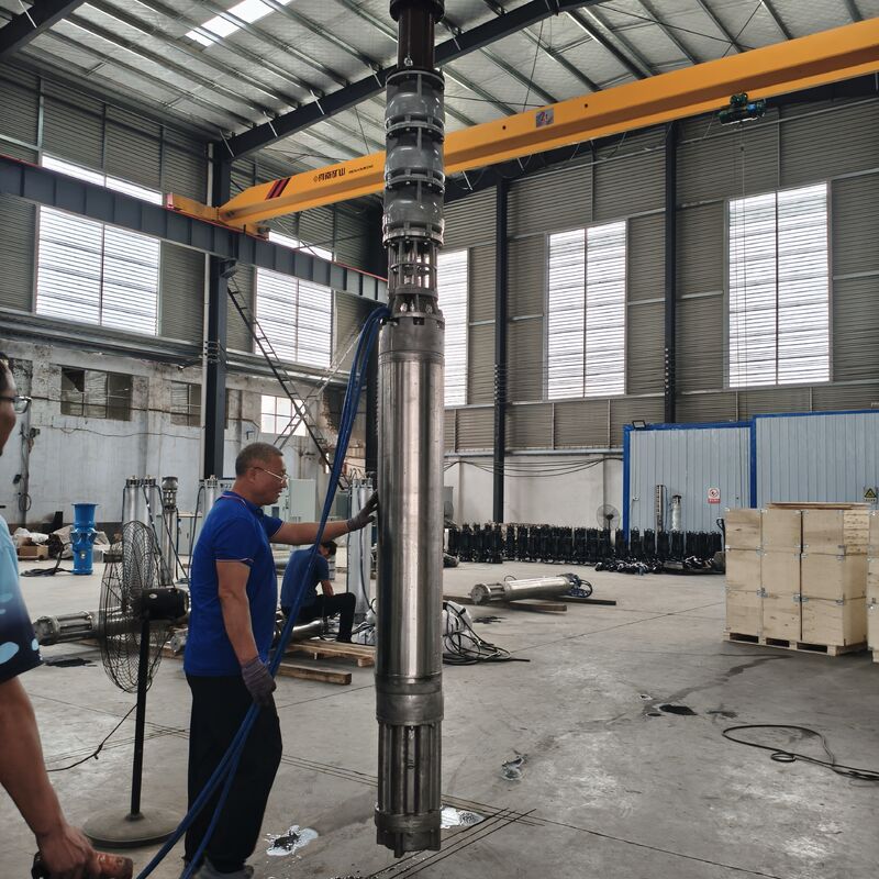 300QJH400-80/2-150KW Нержавеющая сталь глубокие скважины погружаемый насос коррозионно устойчивое водоснабжение решение для оффшорных платформ