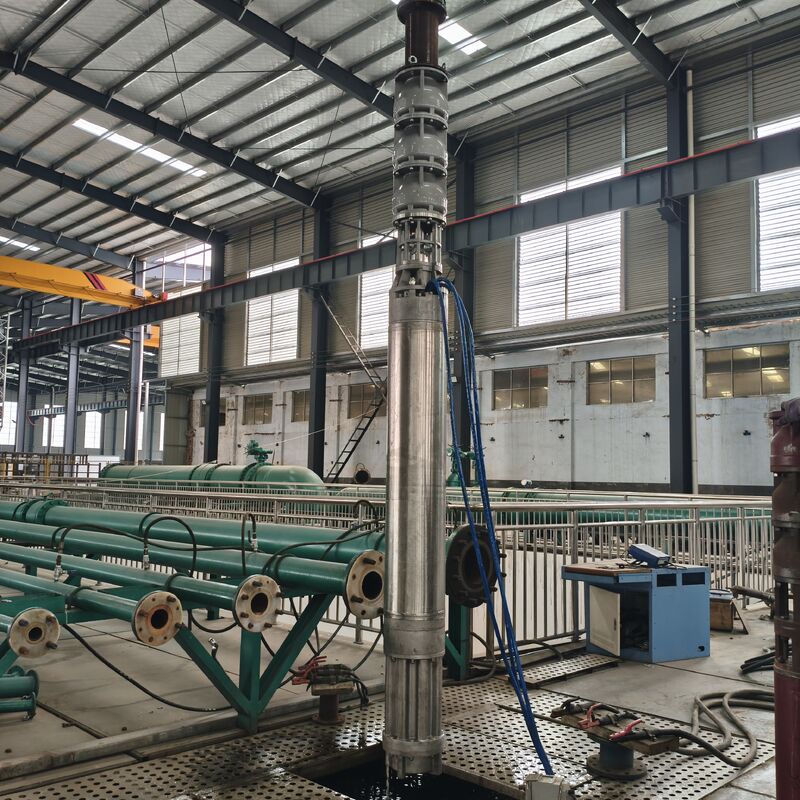 300QJH400-80/2-150KW Нержавеющая сталь глубокие скважины погружаемый насос коррозионно устойчивое водоснабжение решение для оффшорных платформ