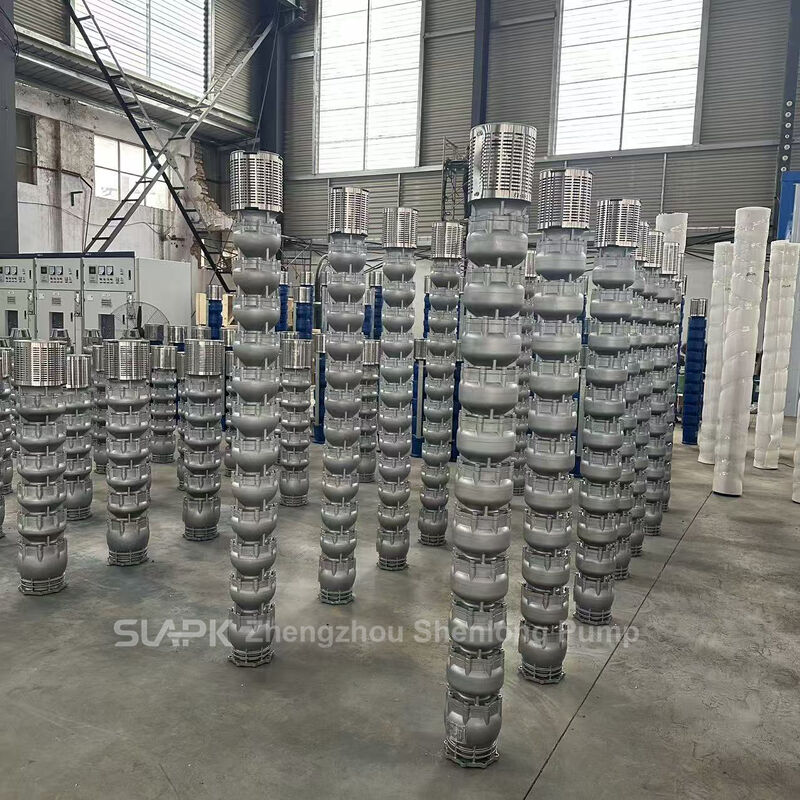300QJH-300-62-75KW Подводный скважинный насос из нержавеющей стали с потоком 300 м3/ч и головкой 62 м для коррозионно-устойчивой промышленной перекачки воды
