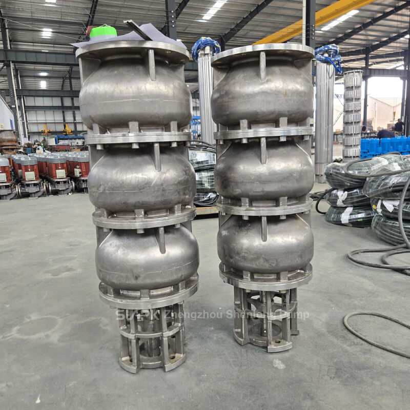 Подводный насос из нержавеющей стали с высокой перегрузкой воды и индивидуальными электрическими параметрами для морских применений