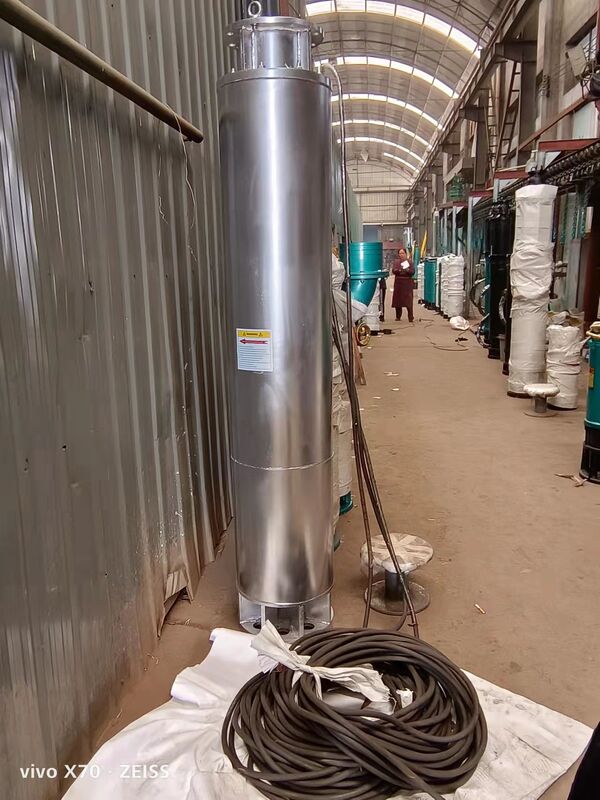 WQD450-35-75KW Многоступенчатый потоковой насос для сточных вод с потоком 450 м3/ч и головкой 35 м