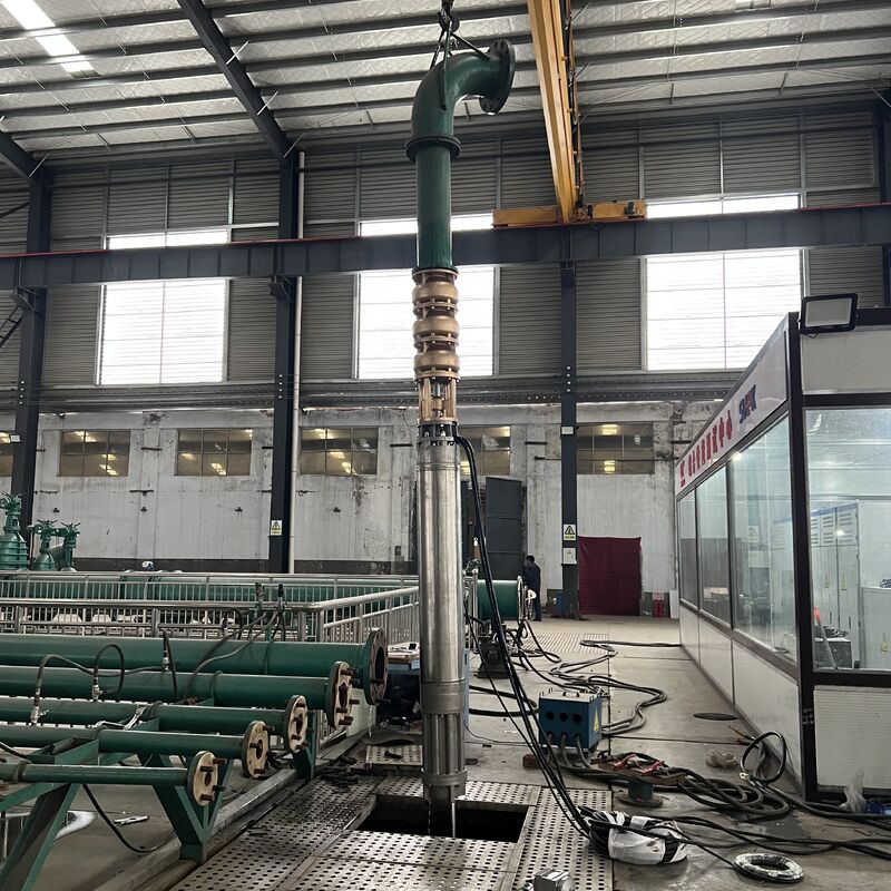 500 m³/h Deep Well Submersible Pump with Copper Pump Head and Stainless Steel Motor Housing for Seawater Supply