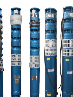 Чугунный глубокий скважина погружаемый насос 13кВт мощность 8 дюймов диаметр насоса