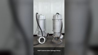 Незасоряющийся погружной канализационный насос из нержавеющей стали